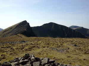 The Nantlle Ridge, from Y Garn